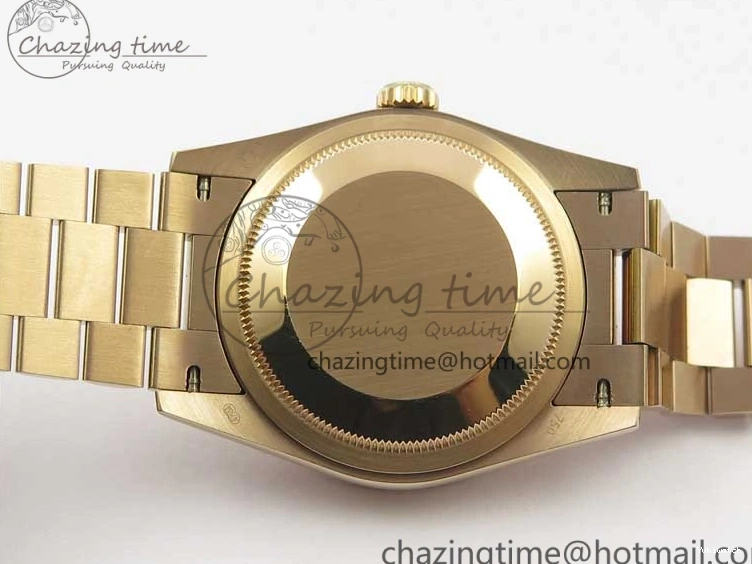 Best Bp RG Crystral 36 Edition 128239 on MOP Bracelet RG President Markers Dial Day-Date Maker White 0319